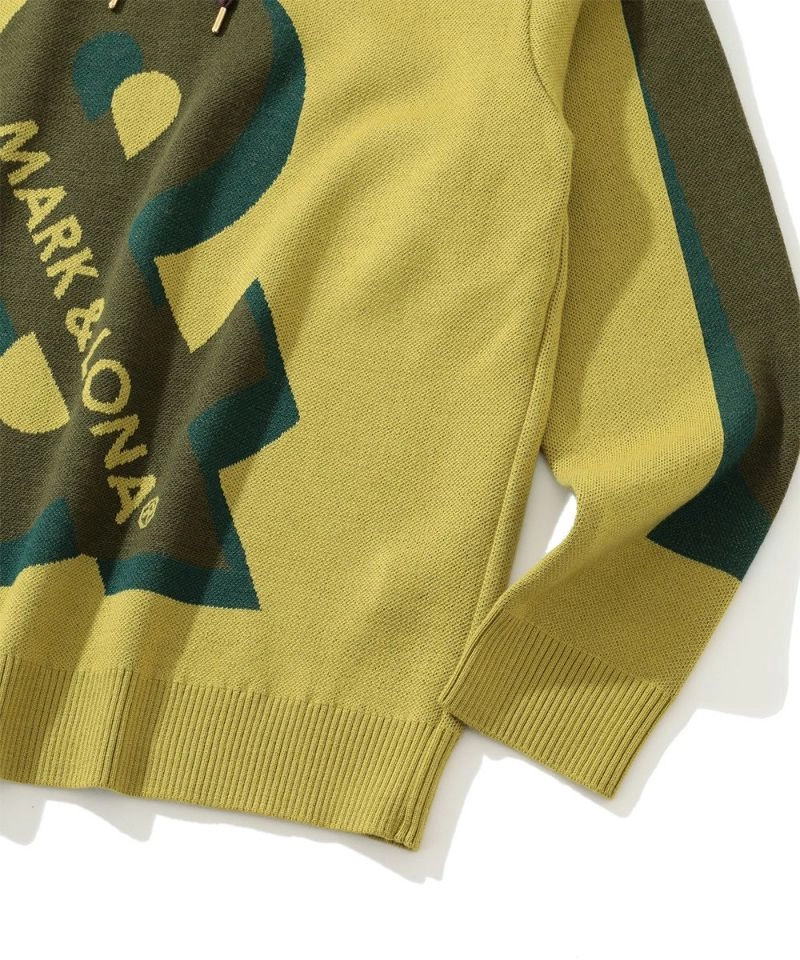 Men's AND Knit Hoodie YELLOW