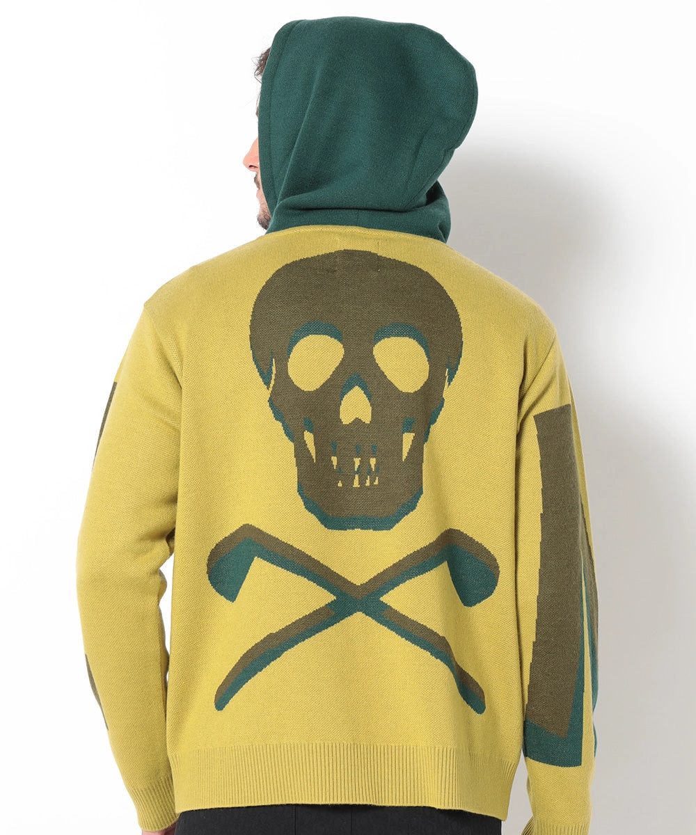 Men's AND Knit Hoodie YELLOW