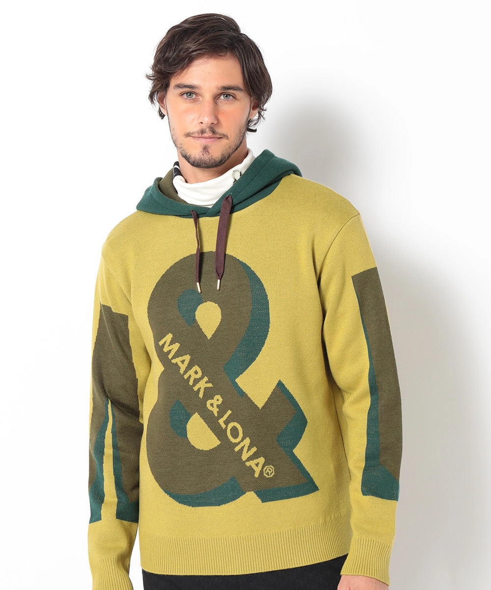 Men's AND Knit Hoodie YELLOW