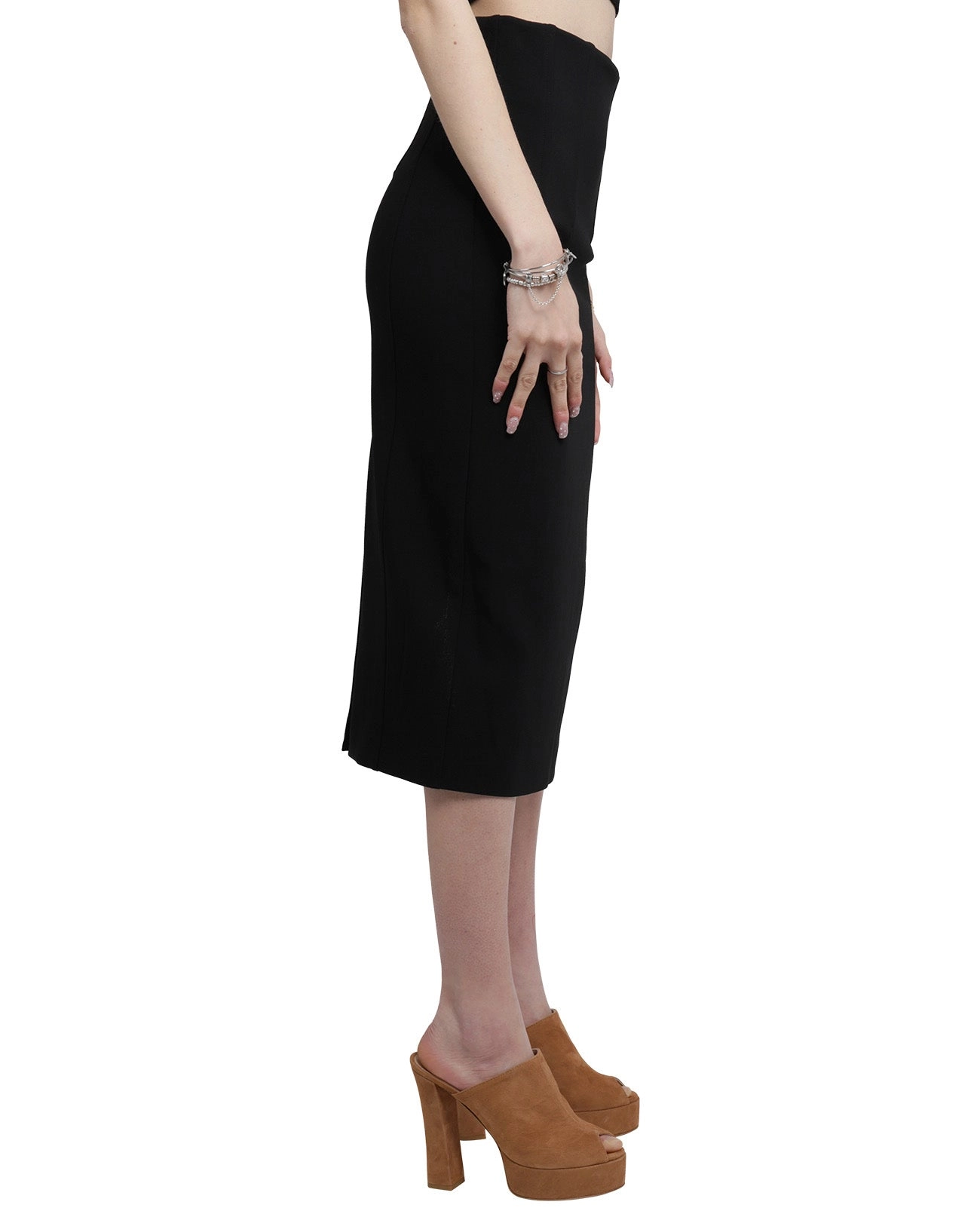 Michael Kors Stretch Midi Pencil Skirt