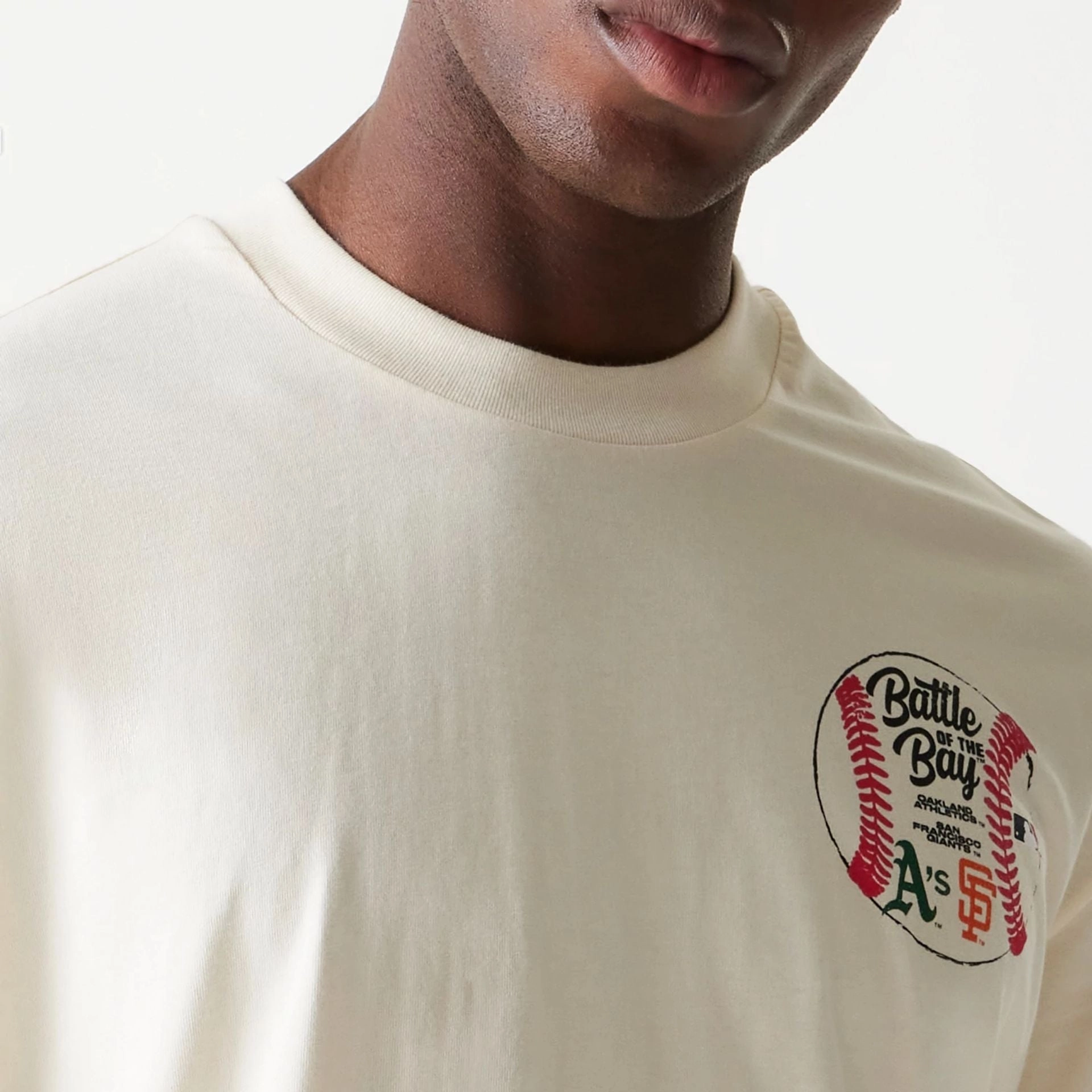 Oakland Athletics Battle of the Bay White T-Shirt