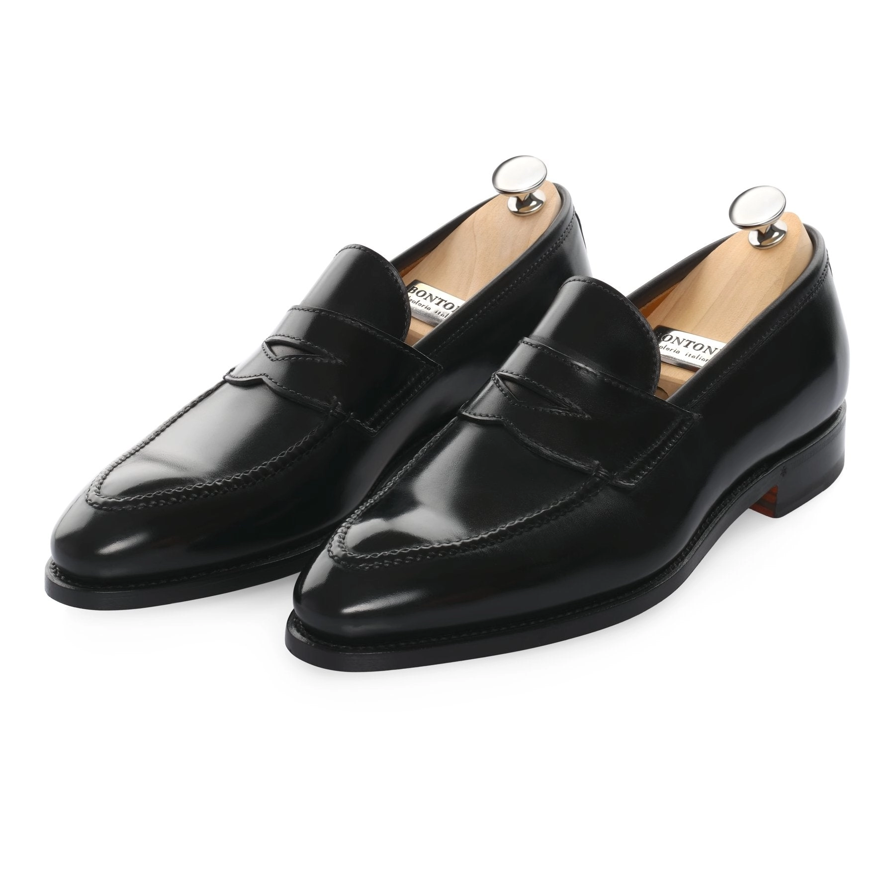 «Principe» Classic Loafer with Hand-Stitched Details