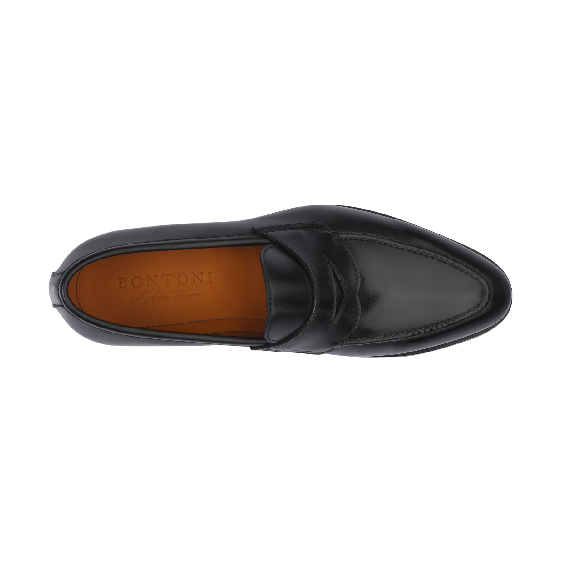 «Principe» Classic Loafer with Hand-Stitched Details