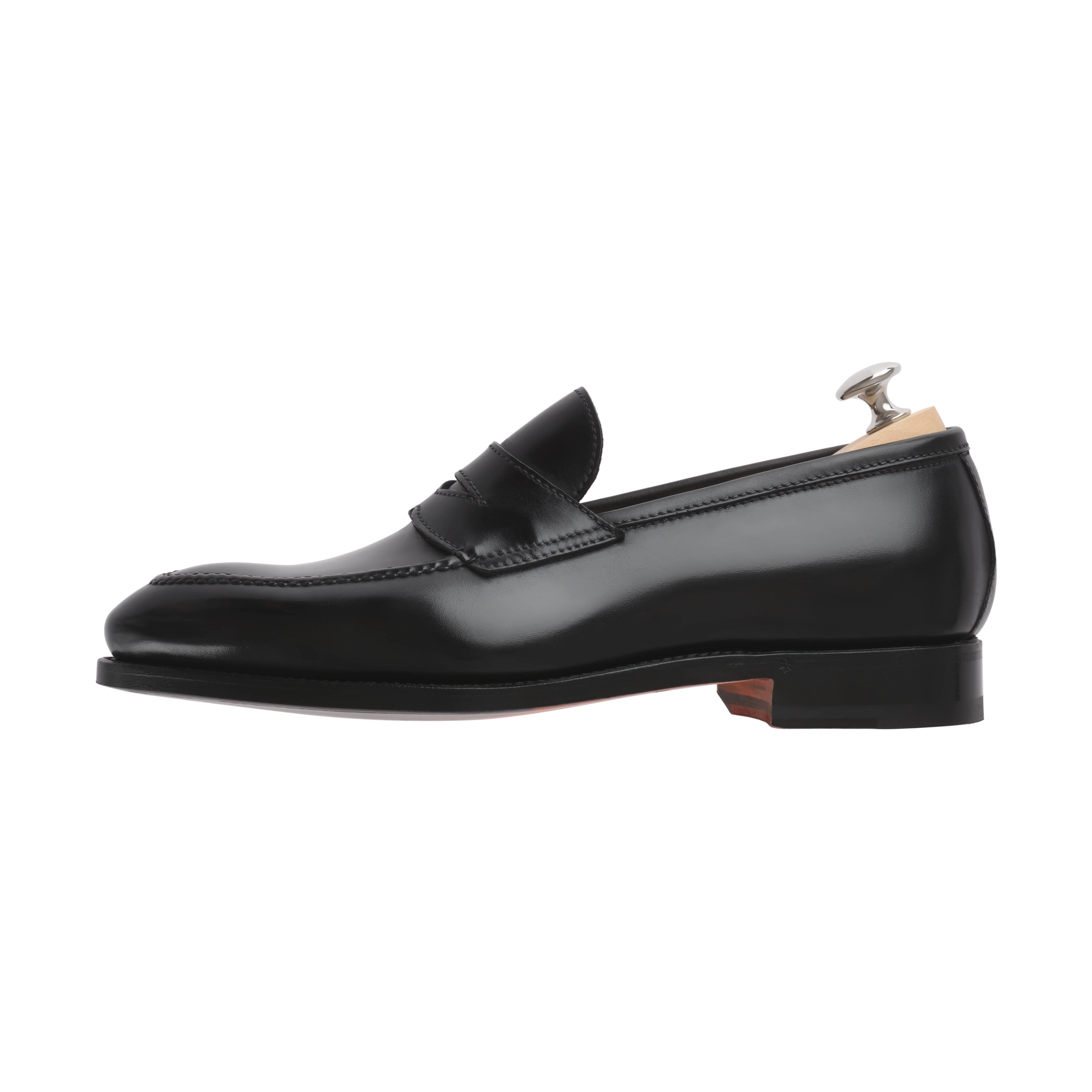 «Principe» Classic Loafer with Hand-Stitched Details