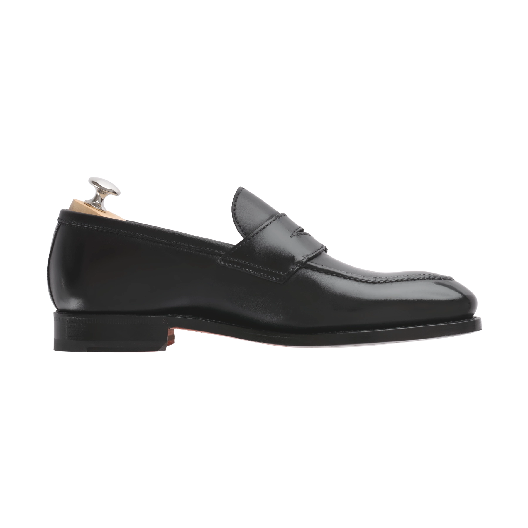 «Principe» Classic Loafer with Hand-Stitched Details