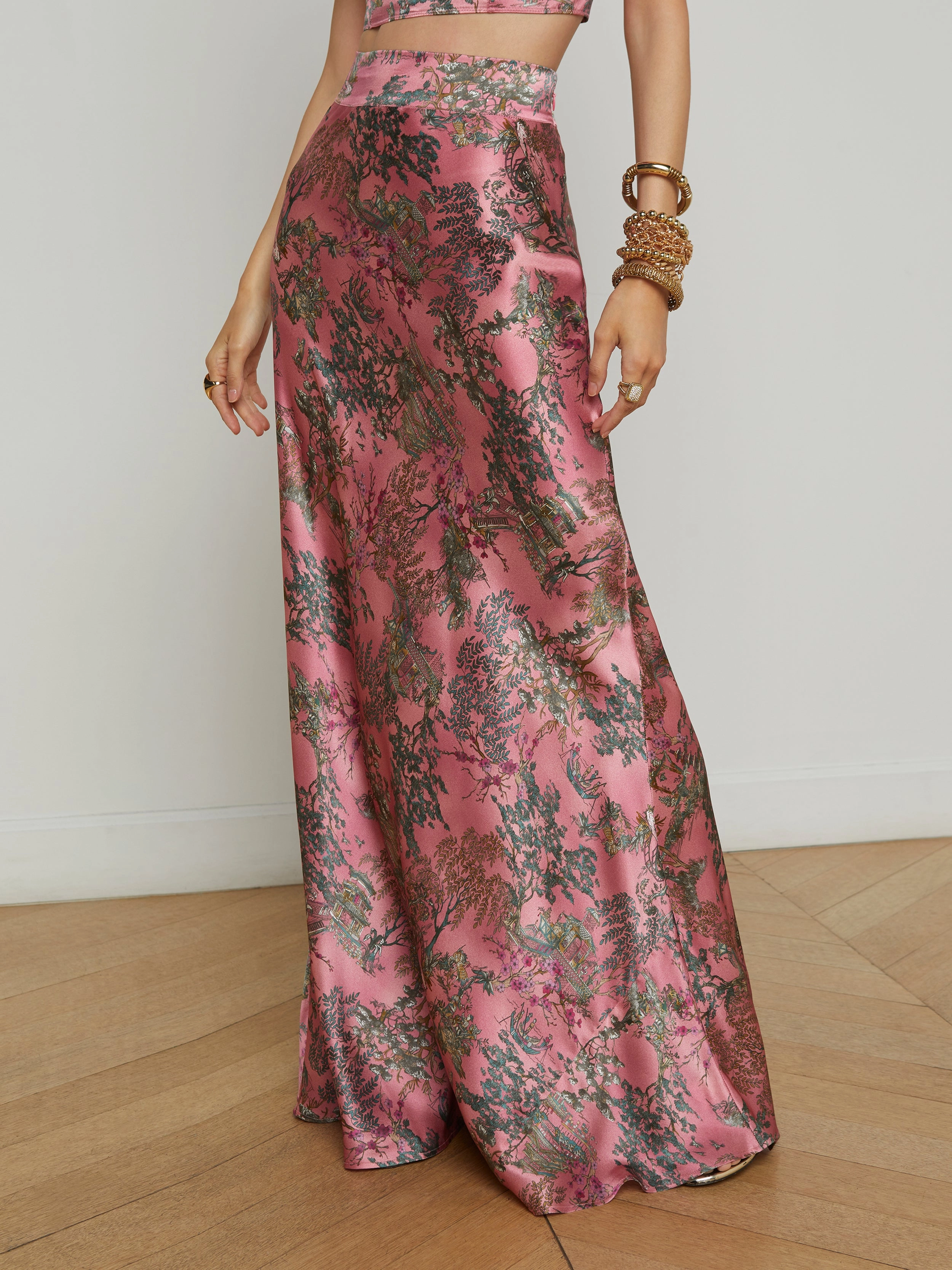 Ryker Silk Maxi Skirt