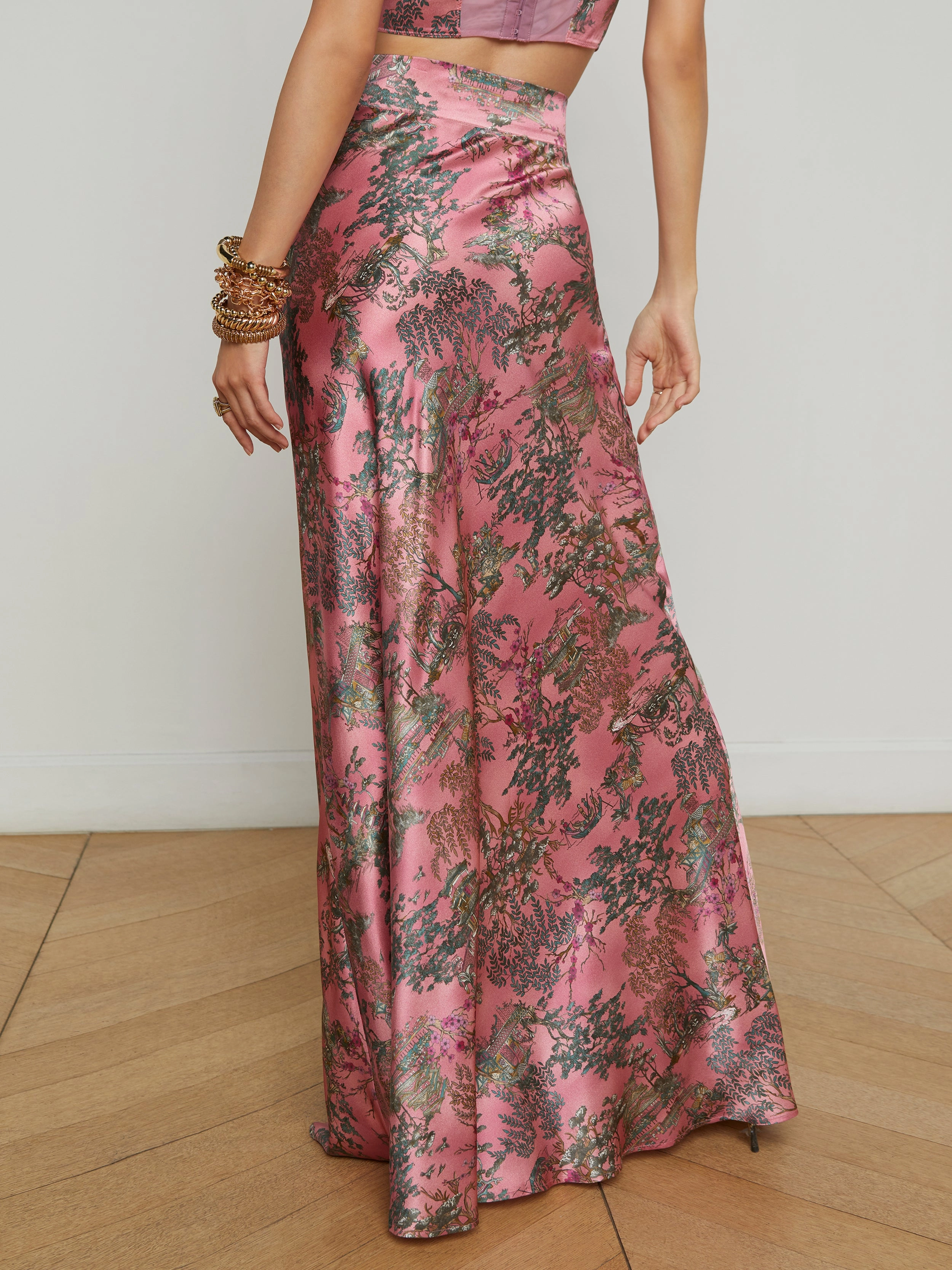 Ryker Silk Maxi Skirt