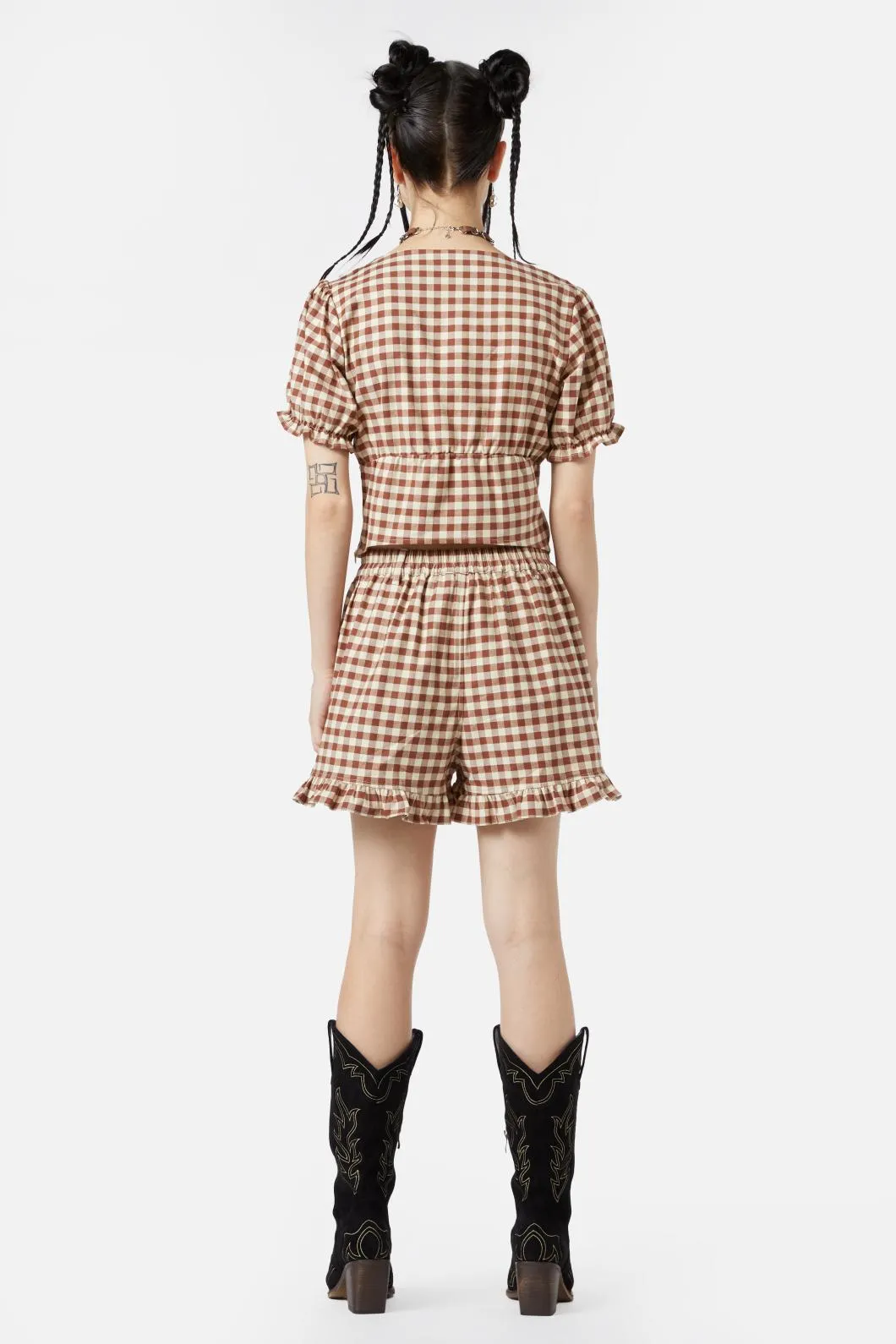 Saloon Gingham Shorts
