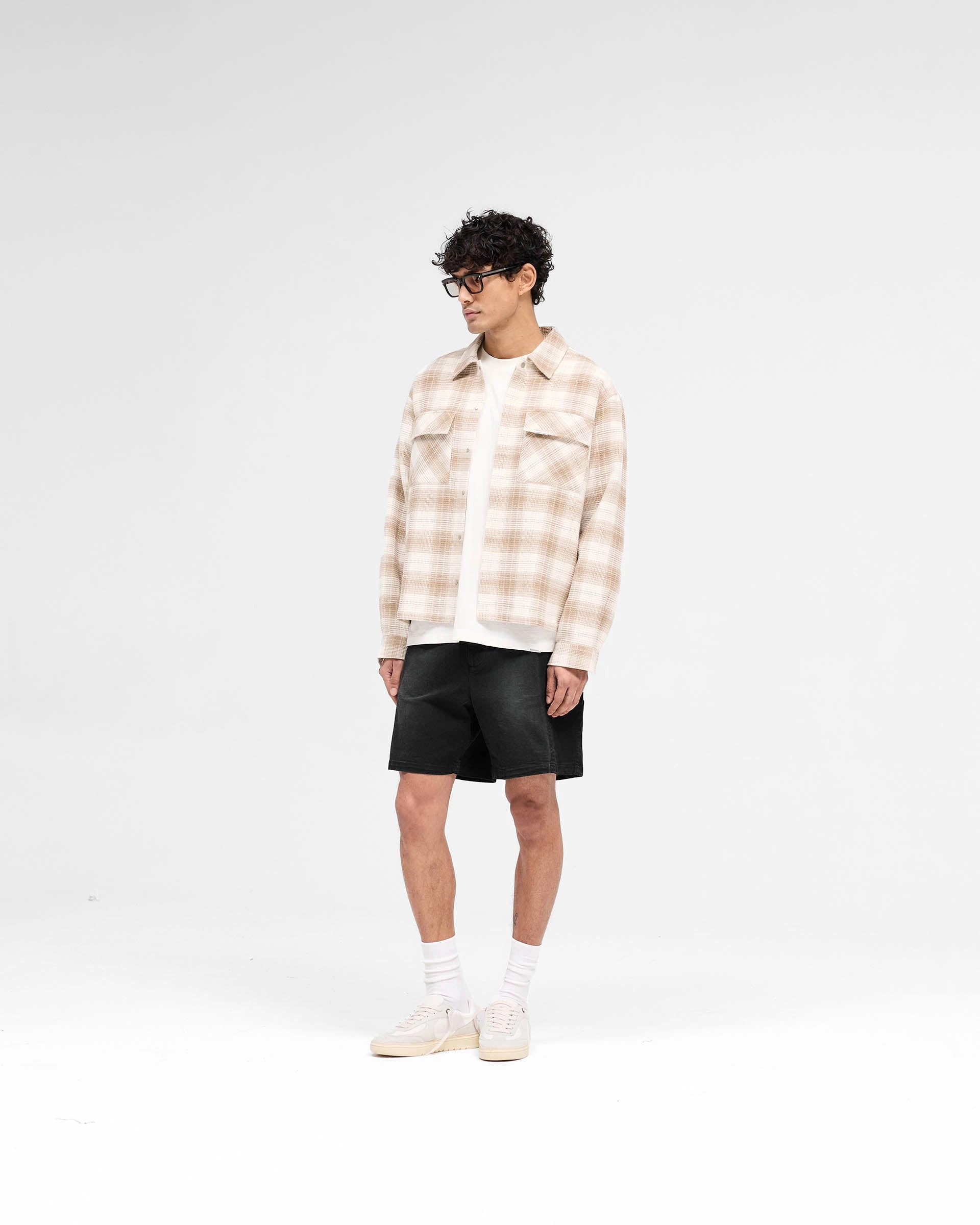 Season Cargo Short - Jet Black