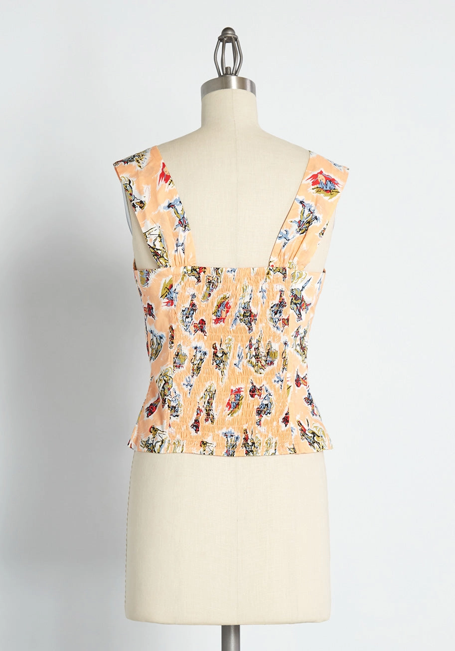 Serene Serenade Tank Top