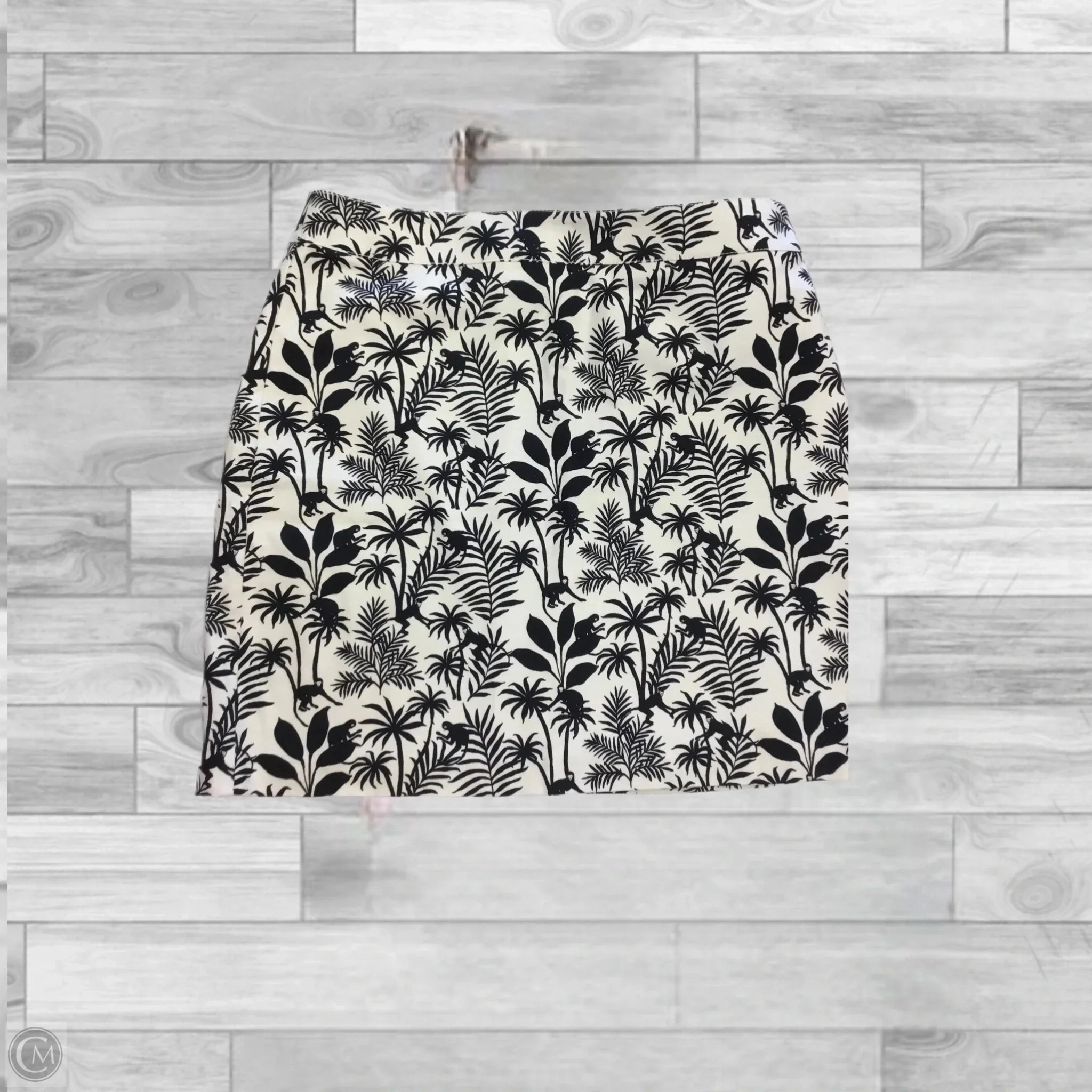 Skirt Midi By Talbots In Tropical Print, Size: 10p
