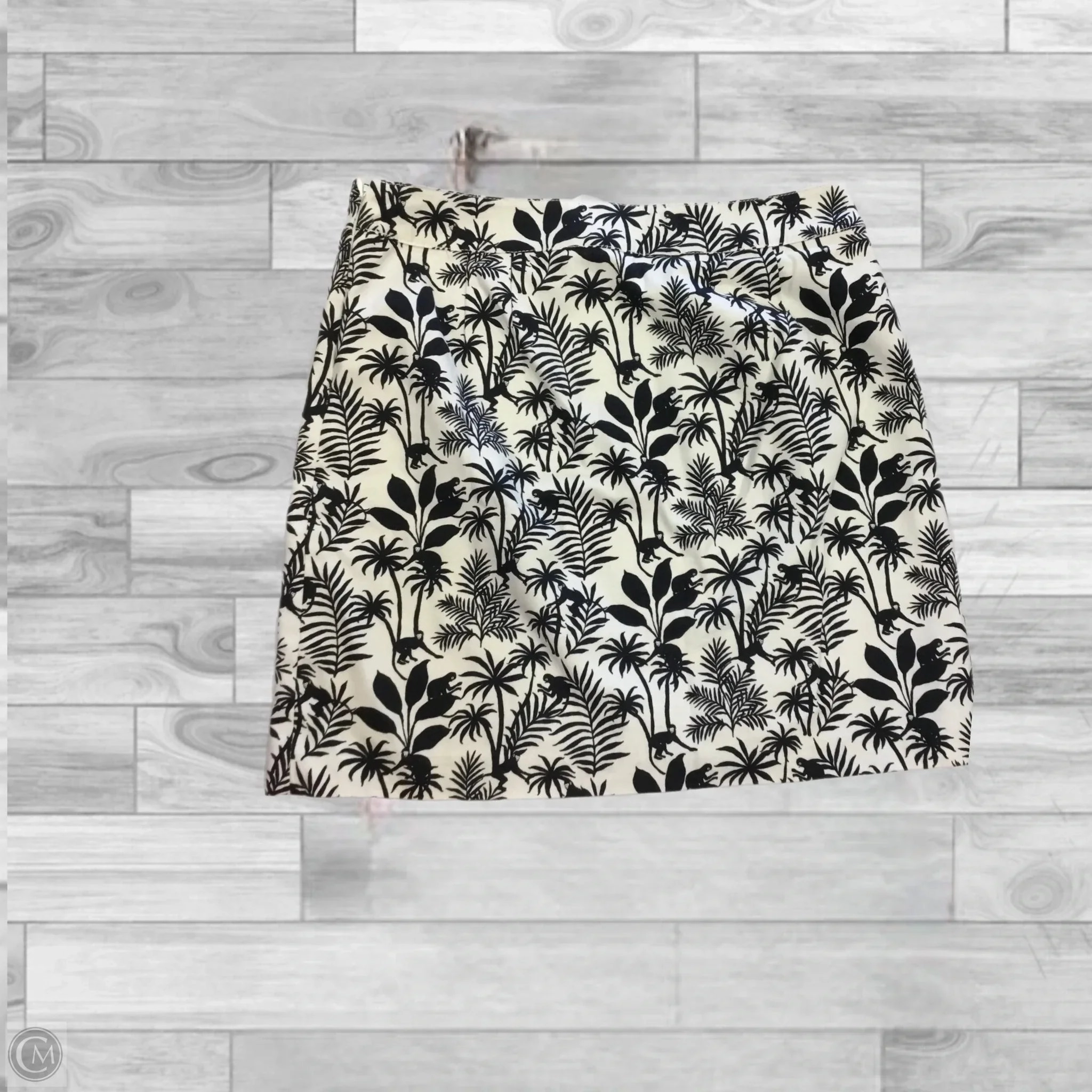 Skirt Midi By Talbots In Tropical Print, Size: 10p