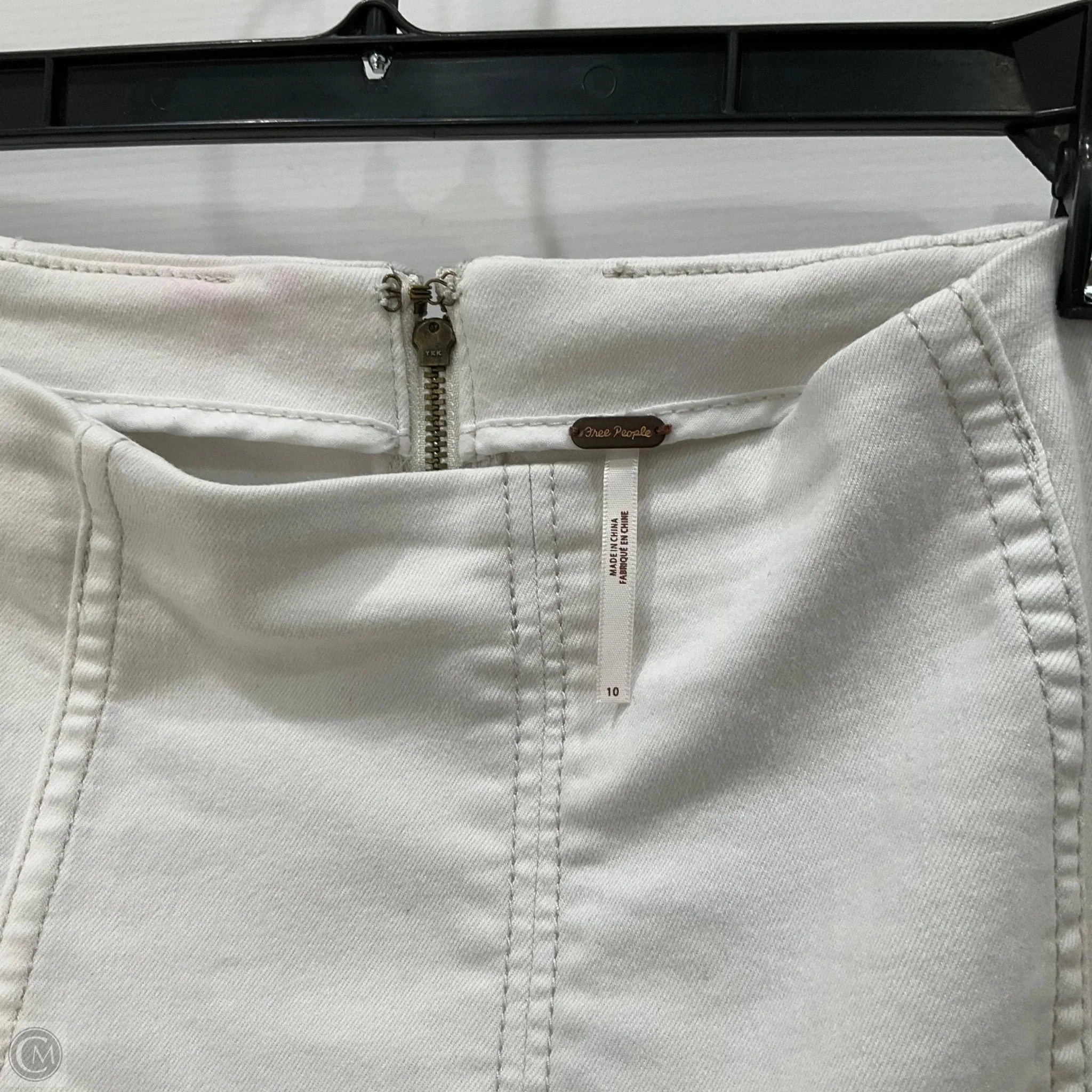 Skirt Mini & Short By Free People In White, Size: 10