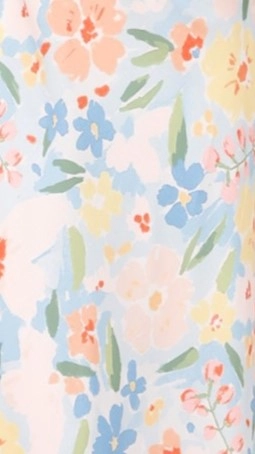 Sloane Maxi Skirt - Blue Summer