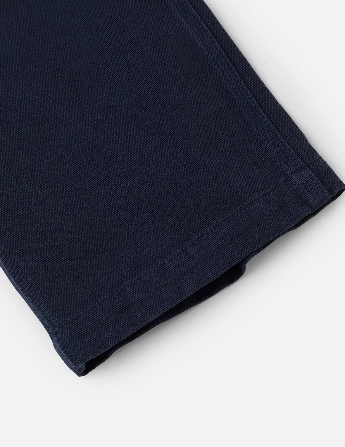 Slogan Appliqué Embroidery Straight Fit Worker Chino