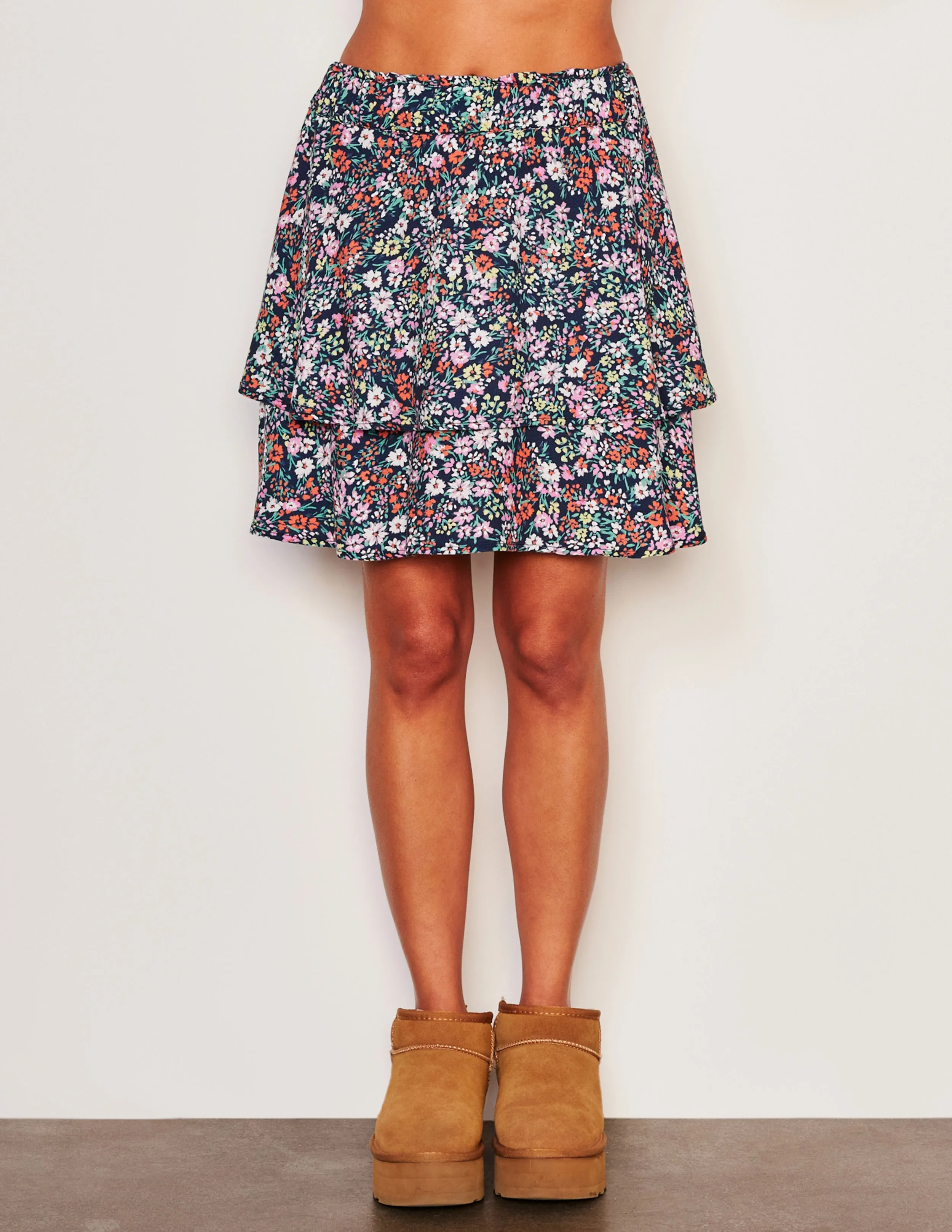 Sundry Femme Skirt in Deep Navy