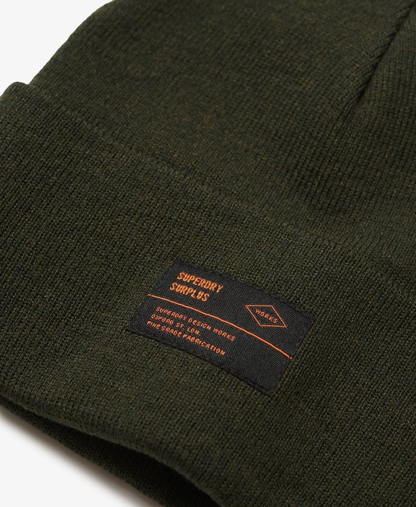 Surplus Knitted Beanie Hat | Surplus Goods Olive Green