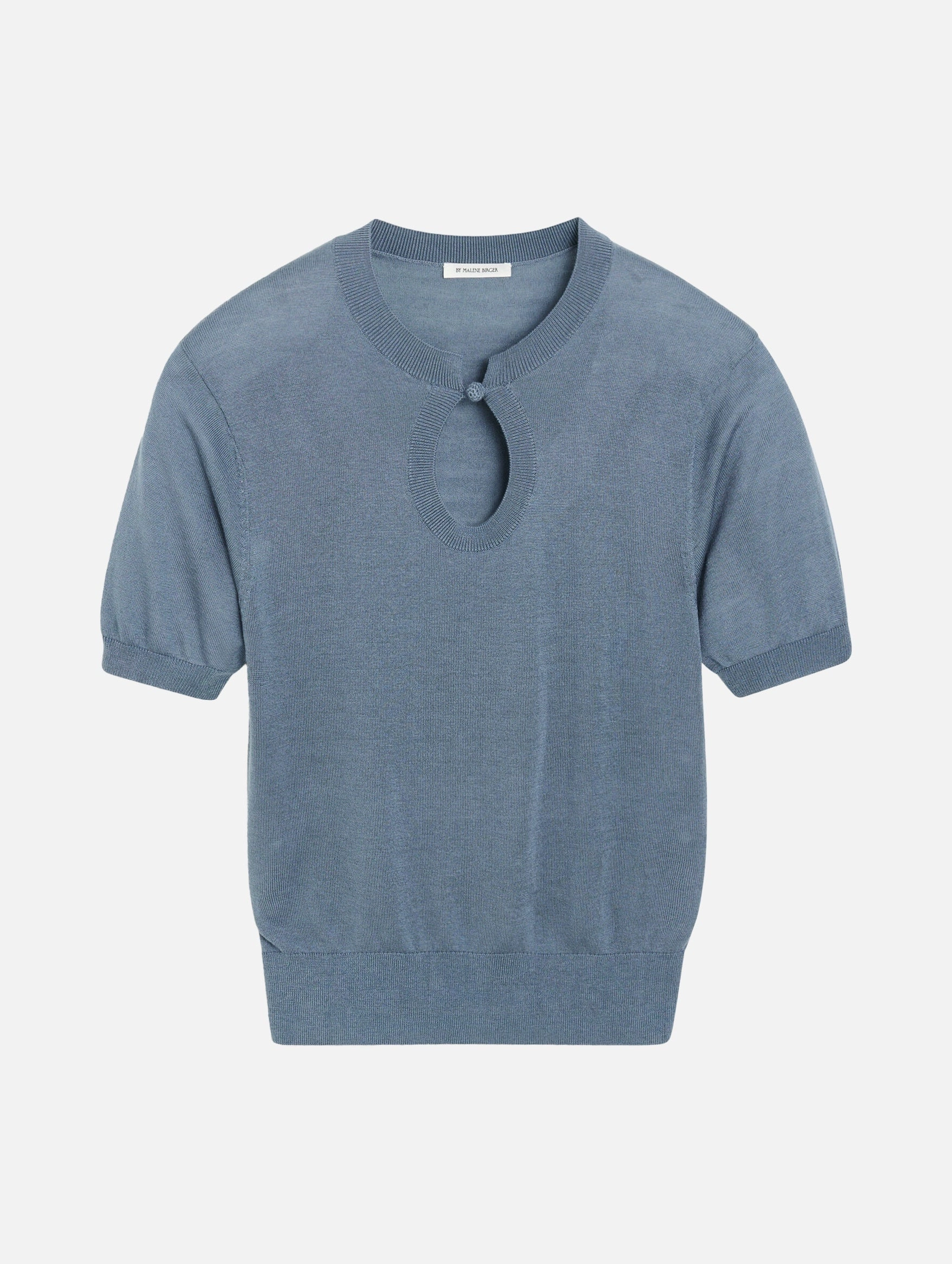 Tala Sweater Top in Grisaille Blue