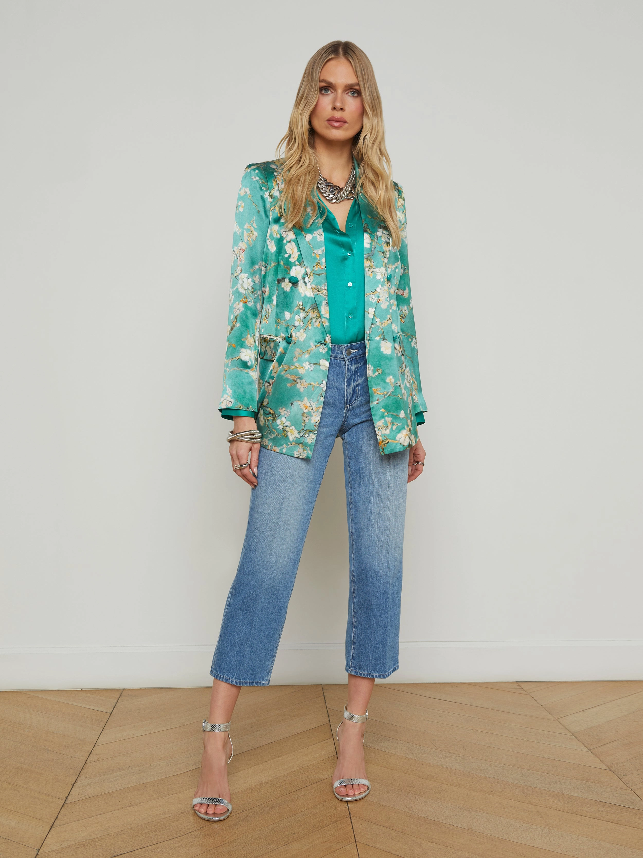 Taryn Silk Blazer