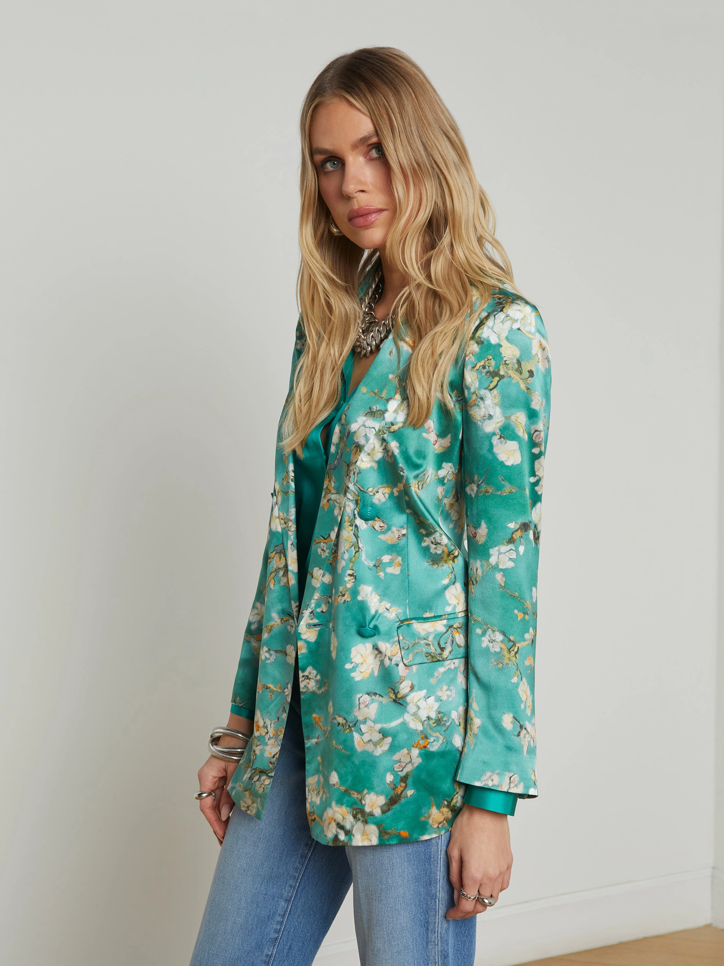 Taryn Silk Blazer