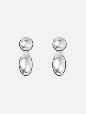 The Klara Earrings in Silver