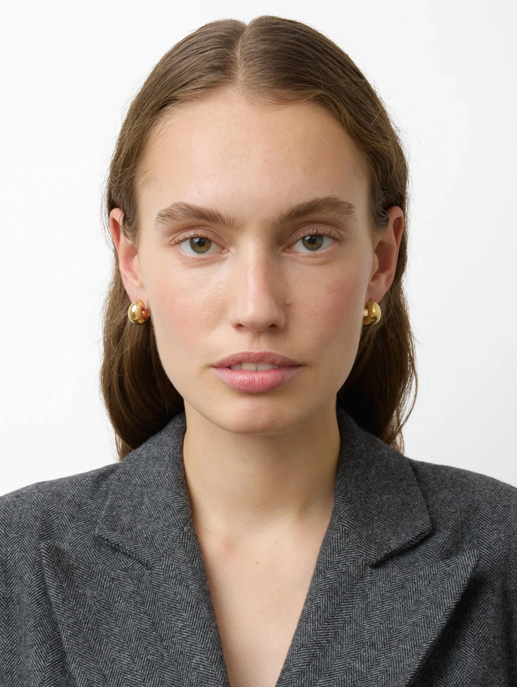 The Simone Earrings in Gold