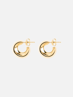 The Simone Earrings in Gold