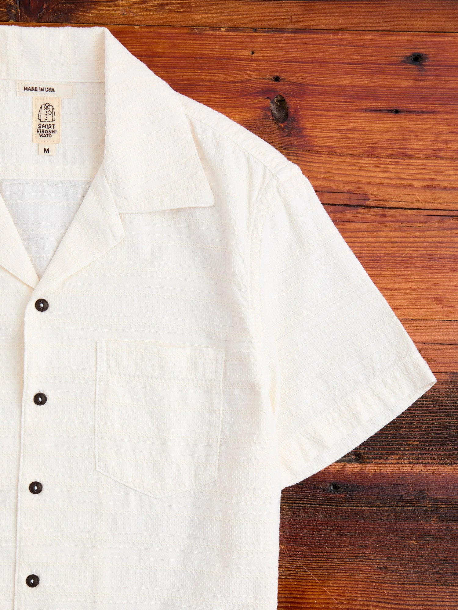 The Wrench Short Sleeve Shirt in Ivory
