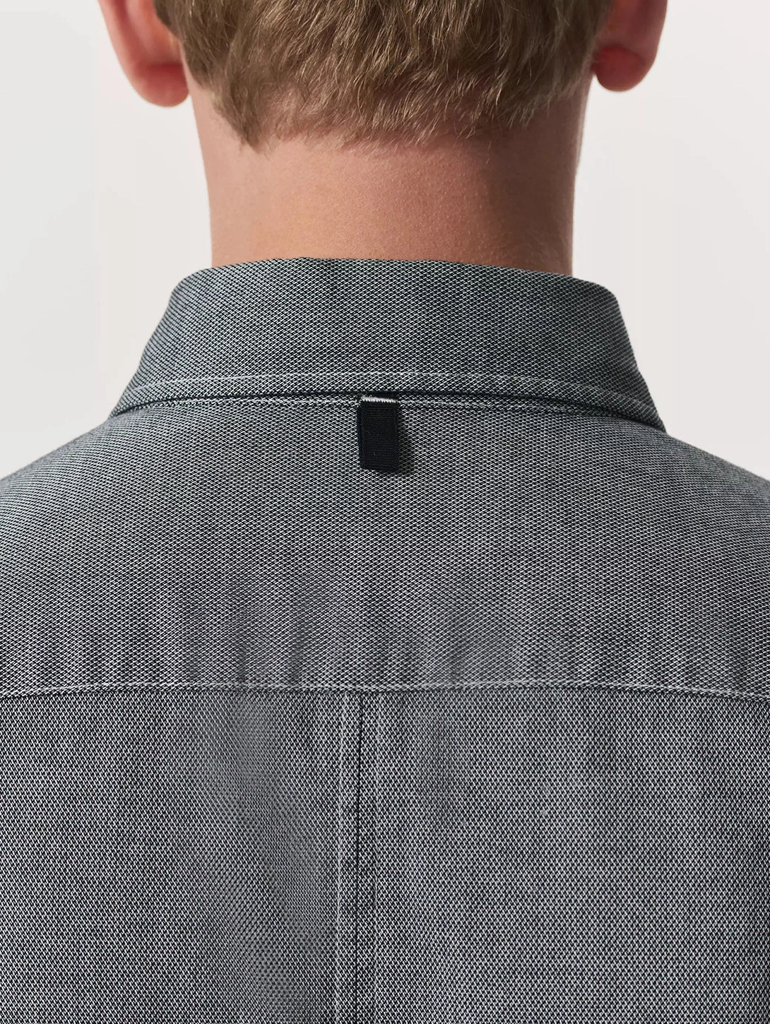 Tomlin Stretch Dobby Shirt - Pearl Grey