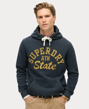 Track & Field Graphic Hoodie | Eclipse Navy