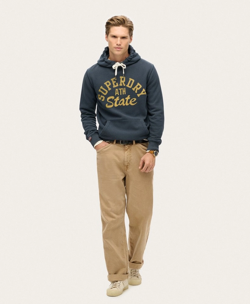 Track & Field Graphic Hoodie | Eclipse Navy
