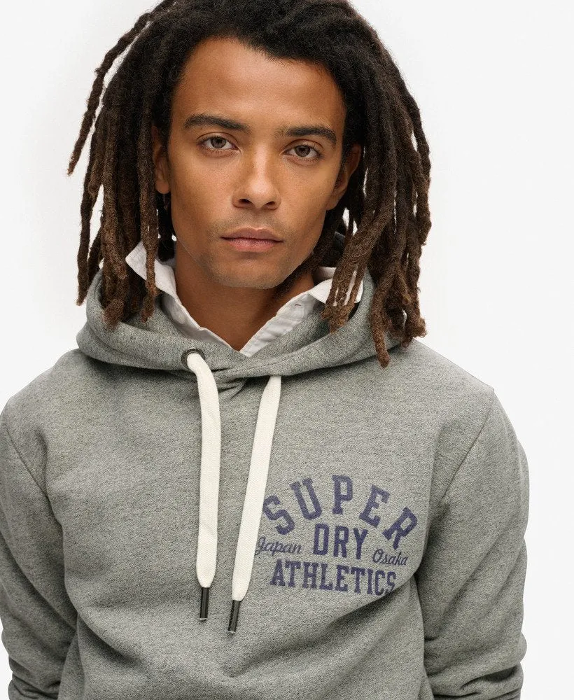 Track & Field Graphic Hoodie | Light Grey True Grit
