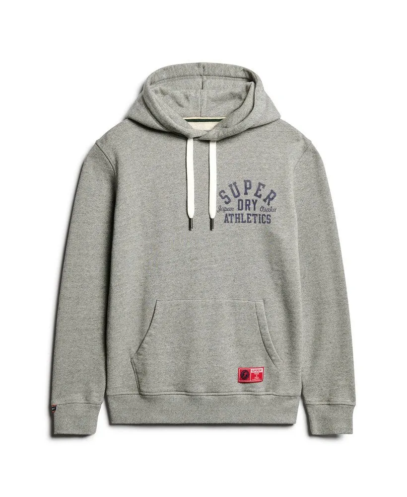 Track & Field Graphic Hoodie | Light Grey True Grit