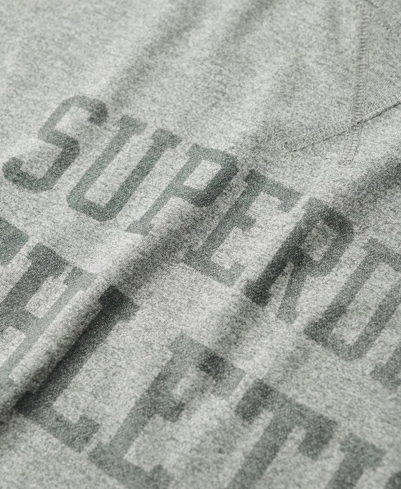Track & Field Graphic T Shirt | Light Grey True Grit