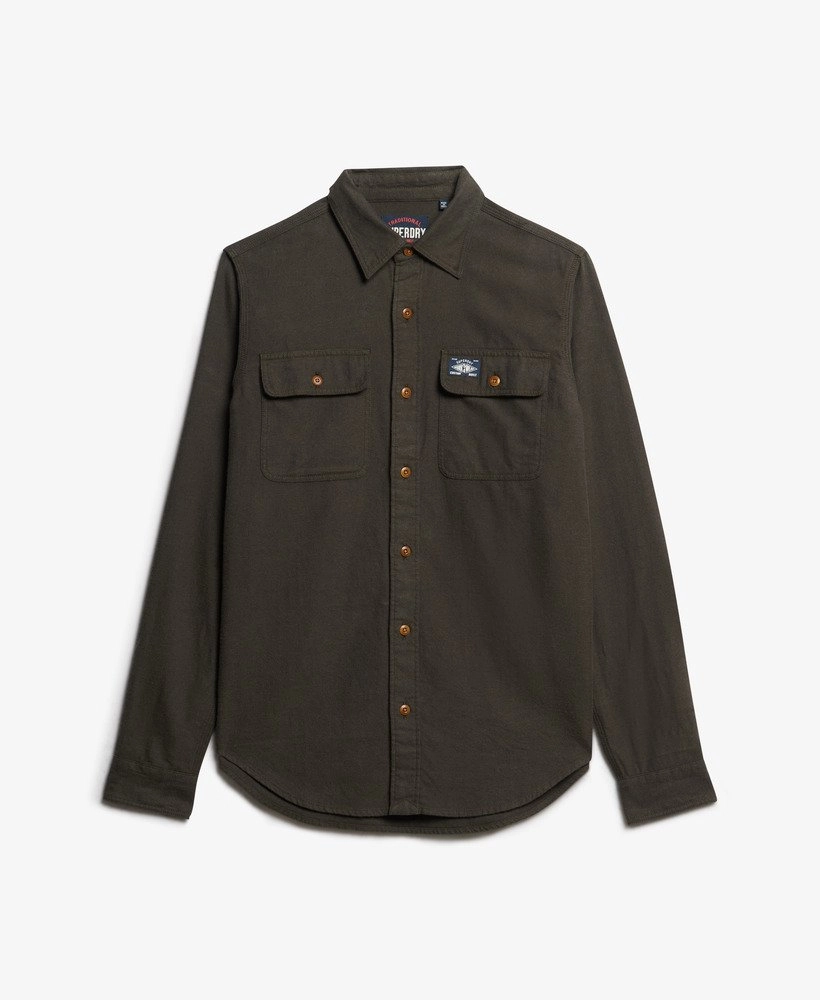 Trailsman Flannel Shirt | Chive Green