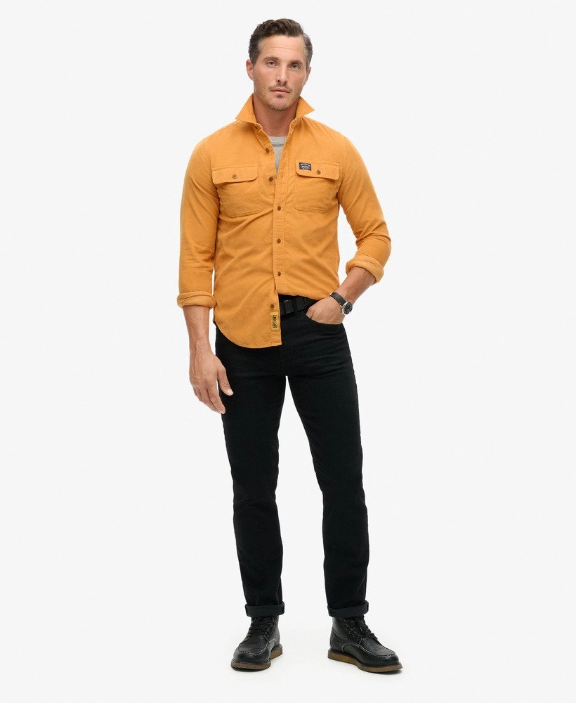 Trailsman Relaxed Fit Corduroy Shirt | Toasted Orange