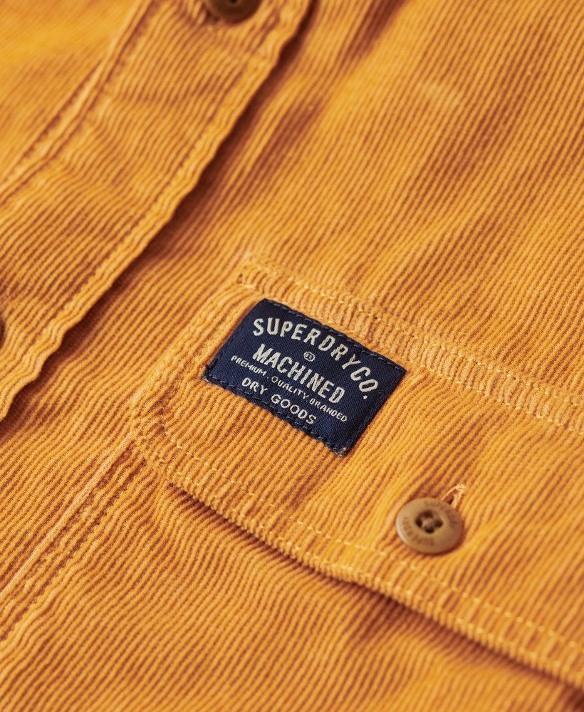 Trailsman Relaxed Fit Corduroy Shirt | Toasted Orange