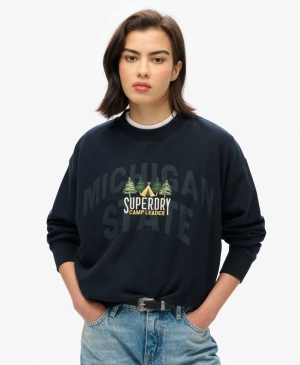 Travel Souvenir Loose Crew | Eclipse Navy