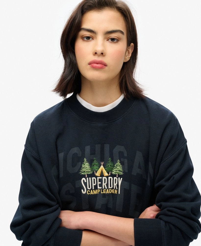 Travel Souvenir Loose Crew | Eclipse Navy