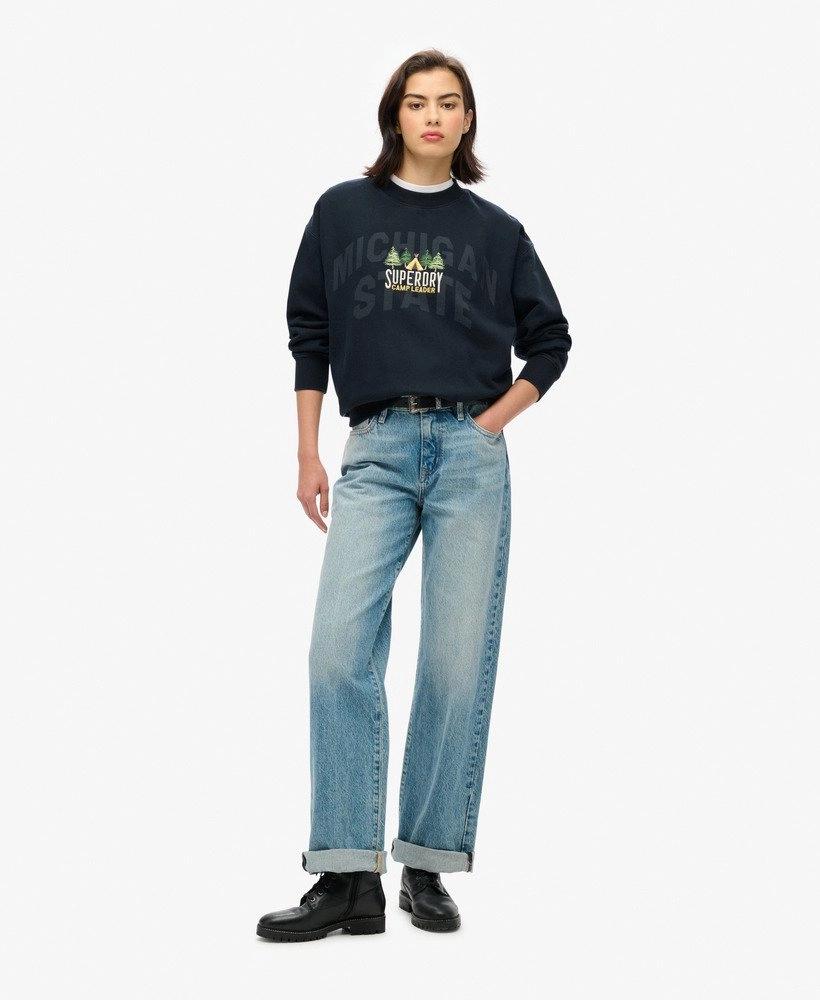 Travel Souvenir Loose Crew | Eclipse Navy