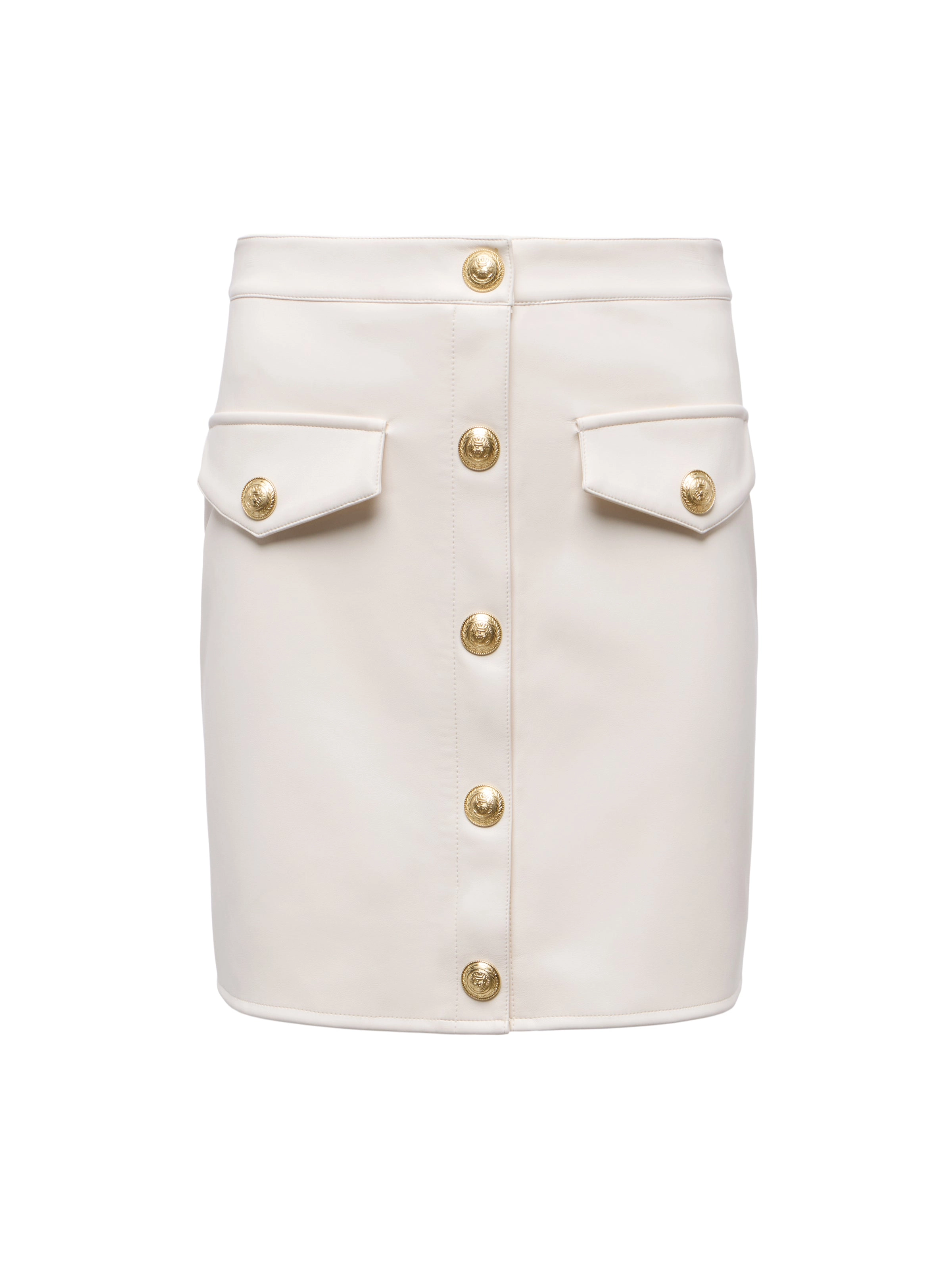 Truman Vegan Leather Mini Skirt