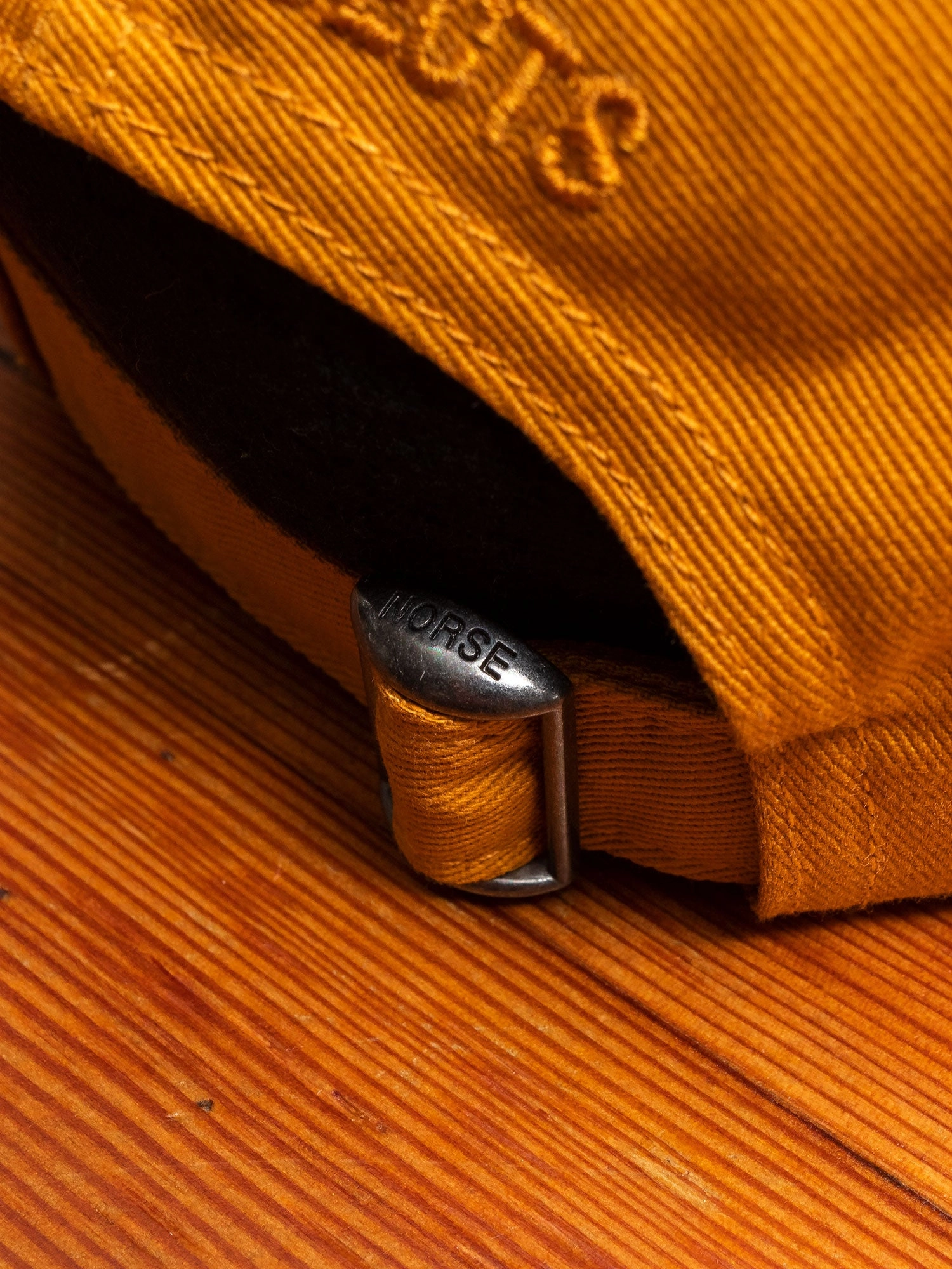 Twill Sports Cap in Rufous Orange
