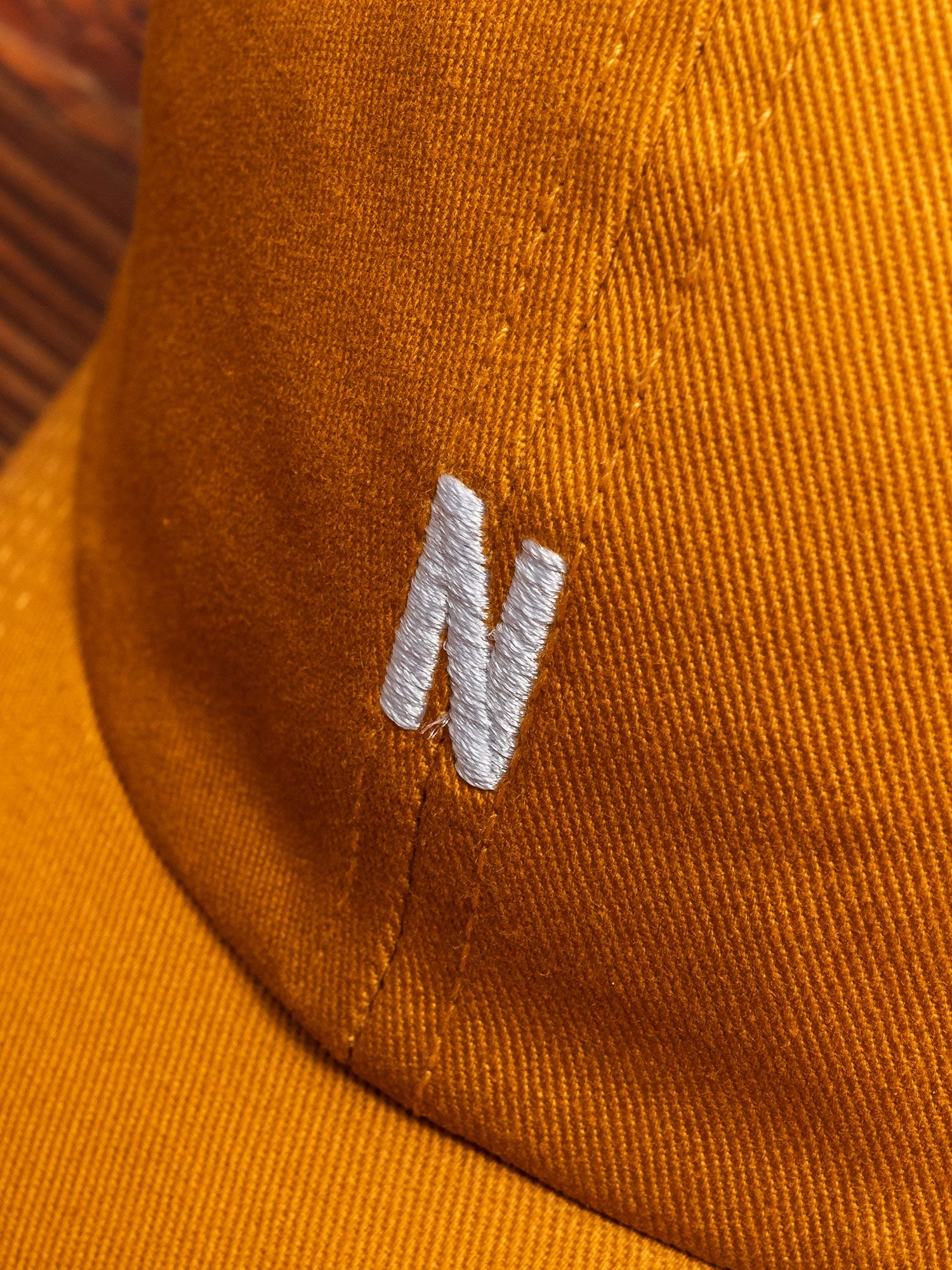Twill Sports Cap in Rufous Orange
