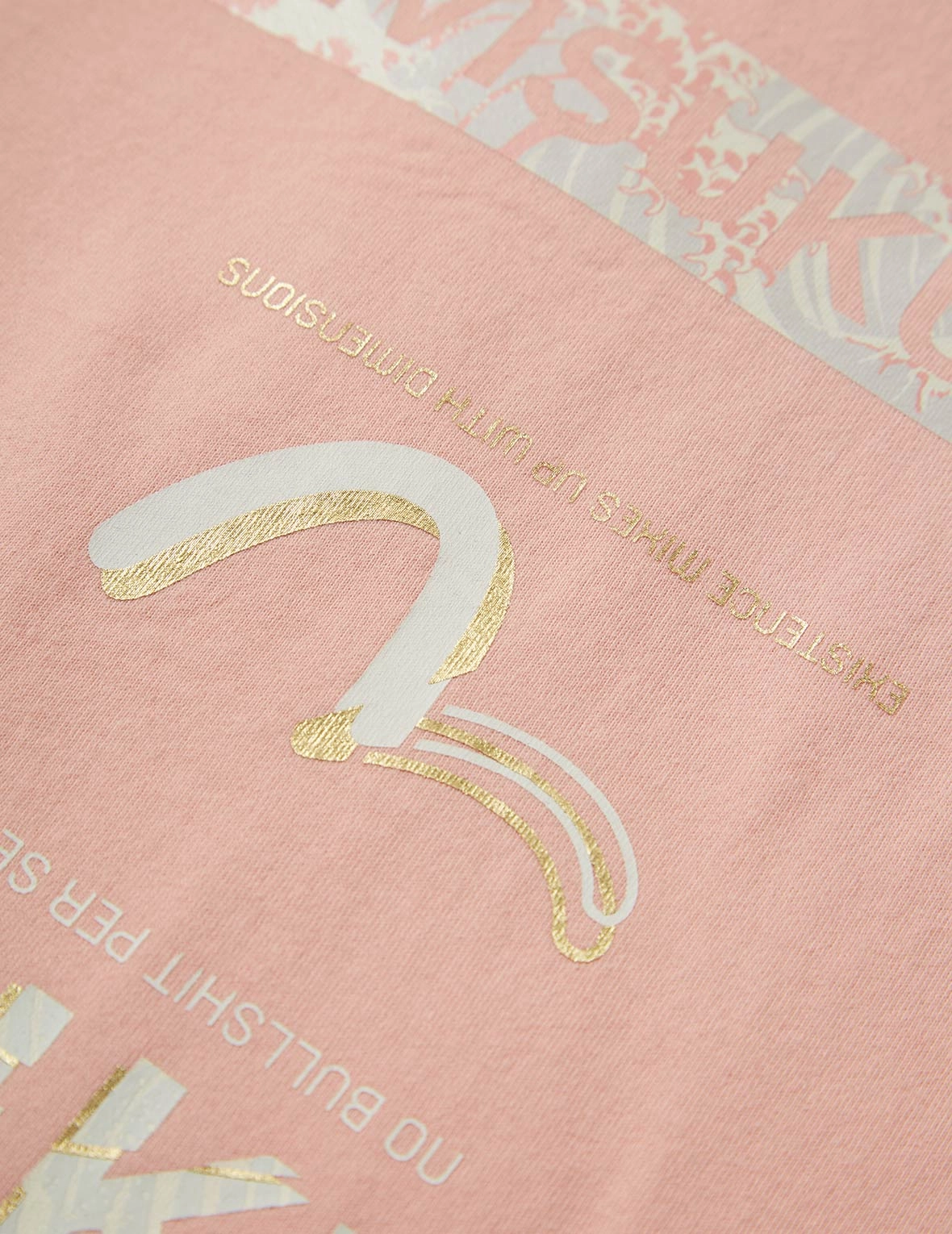 Ukiyo-E Infused Logo Label Print Oversized T-shirt