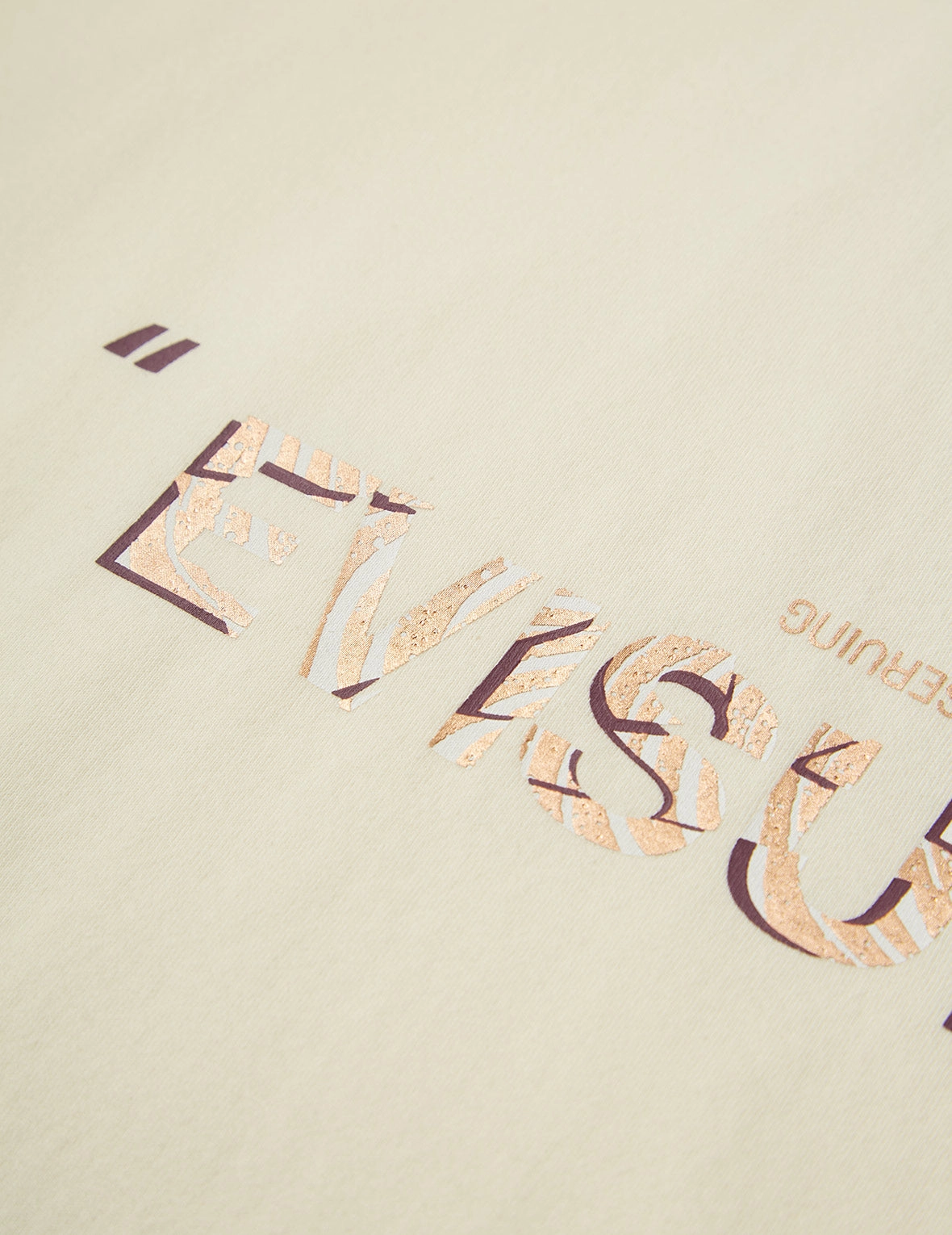 Ukiyo-E Infused Logo Label Print Oversized T-shirt