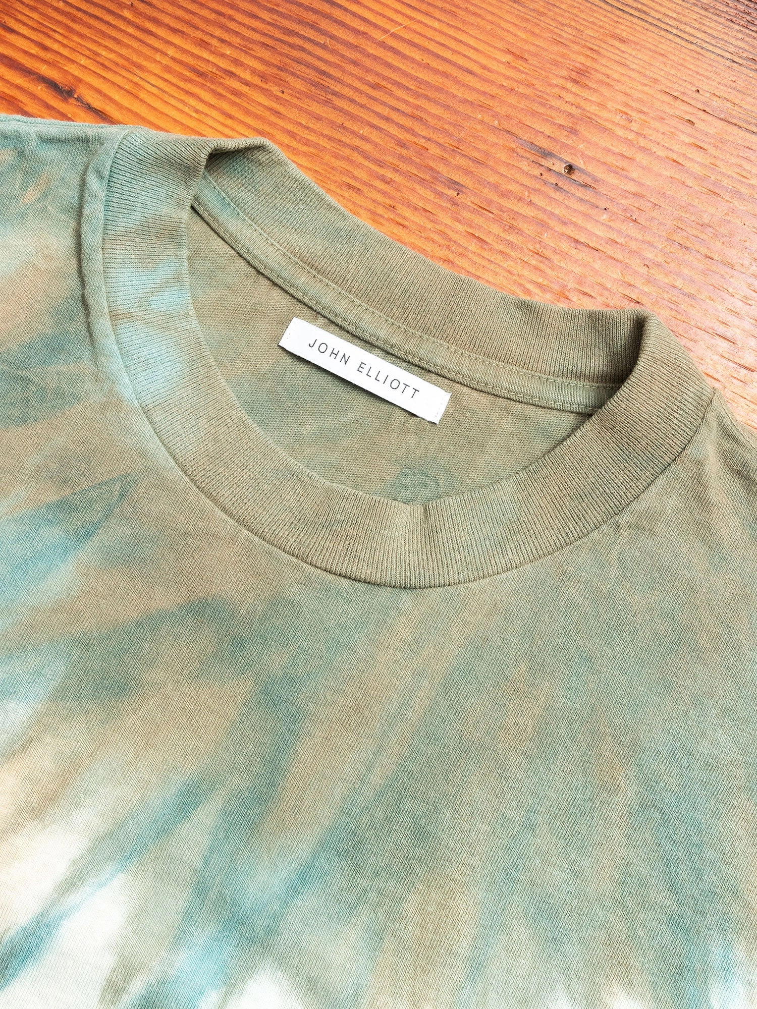 University T-Shirt in Sorrel Tie Dye