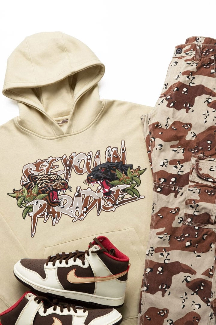 Untamed Pullover Hoodie (Light Khaki)