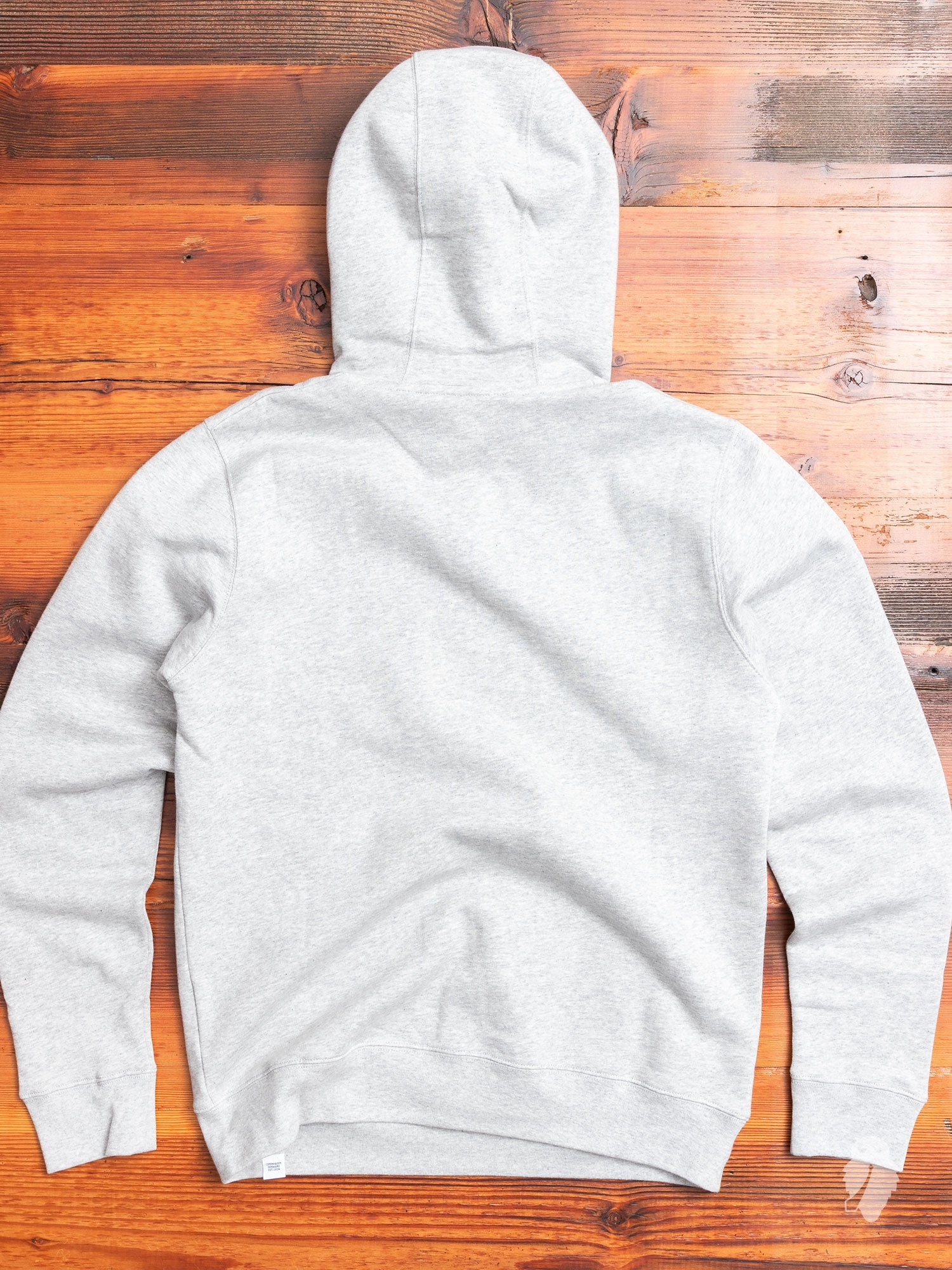Vagn Pullover Hoodie in Light Grey Melange