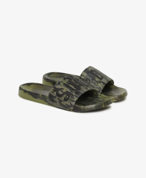 Vegan Camo Pool Slides | Nathan Camo