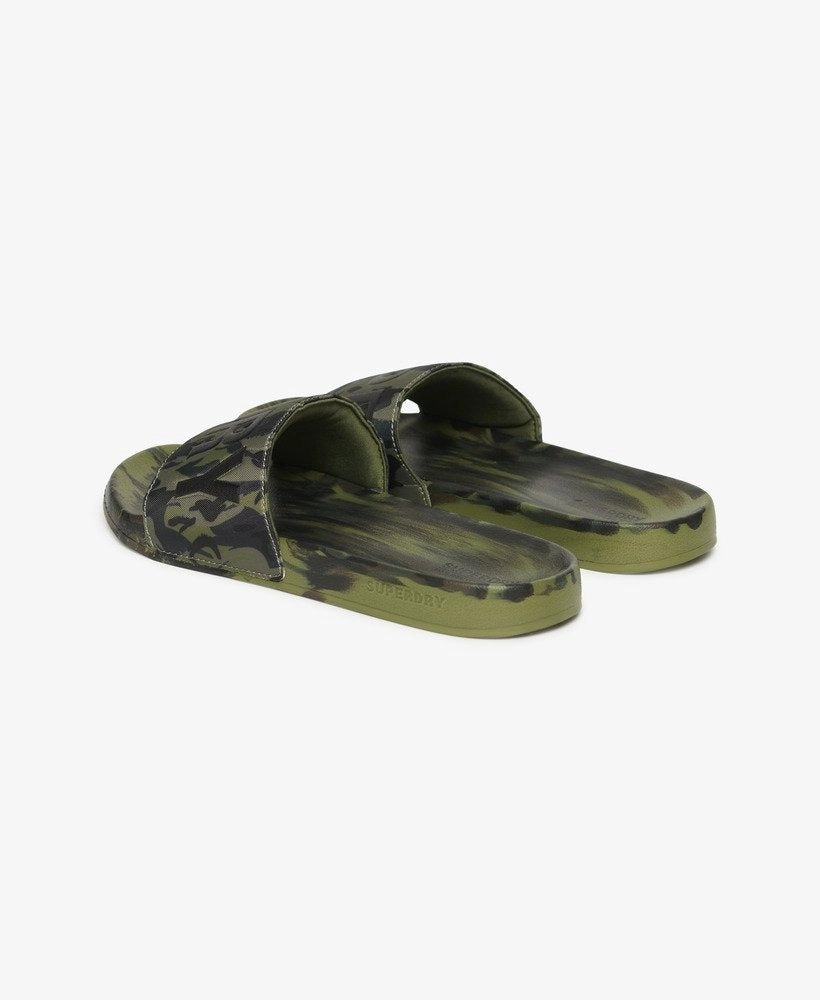 Vegan Camo Pool Slides | Nathan Camo